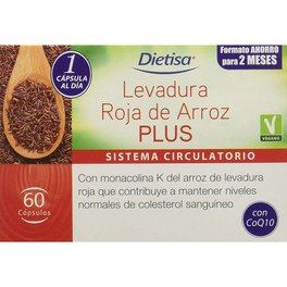 Dietisa Dts Levadura Roja De Arroz Plus 60 Caps