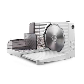 Cortadora De Alimentos Blanca 100 W, Acero Inoxidable, Taurus