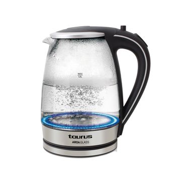 Hervidor De Agua Taurus Aroa Glass 2200w  1.8l