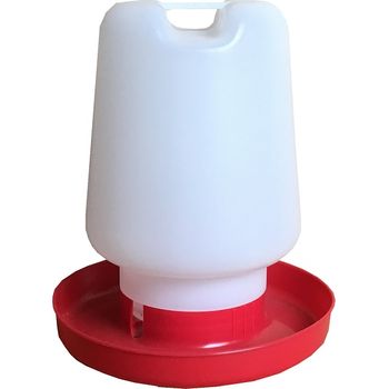 Bebedero De Plástico Para Aves De Corral, Gallinas Y Otros Pájaros - 4 L