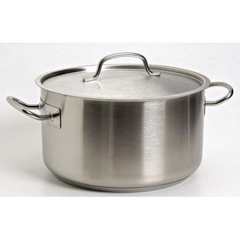 Lacor Sartén De Cocina De Acero Inoxidable 36cm + Tapa - 50037