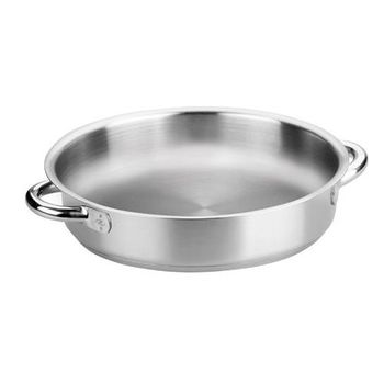 Paellera De Acero Inox Sin Tapa Eco-chef Lacor 32 Cm