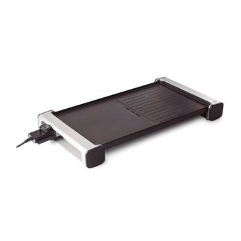 Plancha De Asar Eléctrica Para Carne Y Verduras, Lisa Y Grill De 1500w,  Superficie De 40x25cm Bn3678 con Ofertas en Carrefour