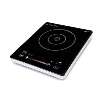 Placa Vitrocerámica Inducción Portátil, Temperatura Regulable 60-240°c  Temporizador Programable Negro 1800w Mpm Mke-14 con Ofertas en Carrefour