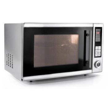 Continental Edison Cemo34ceb2 Horno Microondas Combinado Empotrable Negro Y  Acero Inoxidable L59.5 X H38.8 X P46.8 Cm 34l Grill Y Convección con  Ofertas en Carrefour