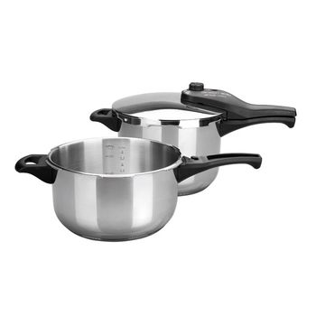 Olla Cocina Presion Super Rapida 07lt Acero Inox Quick Monix con Ofertas en  Carrefour