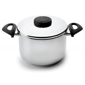 Lacor - Olla Con Tapa Estudio Inox 18/10 28 Cm