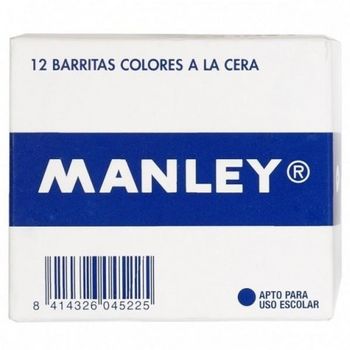 Manley Ceras 60mm Amarillo Oscuro 5 Estuche De 12