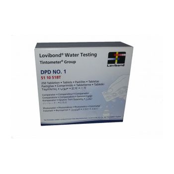 Recambio Tabletas Reactivo Medición Cloro Libre Dpd 1 Lvd. Recarga 250 U. Fotómetro / Tintometer. 51 10 51bt