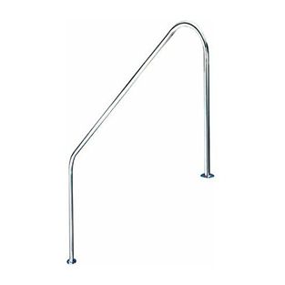 Pasamanos Baranda De Bajada Piscina Fx L. 1219mm. Acero Inoxidable Aisi  316. Dos Puntos De Apoyo Dos Escalones Pletinas + Tornillos + Tacos. con  Ofertas en Carrefour