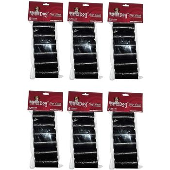 Nayade System Dog Bag Pack Recambio Bolsa Excremento Para Dispensador Hueso, 6 Packs De 6 Rollos De 15 Uds. Total 540 Bolsas