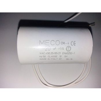 Condensador Eléctrico De Interior Arranque Motor Bomba Monofásica 20 Microfaradios