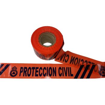 Cinta De Balizamiento:"protección Civil". 250 Mt.