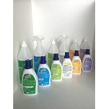 Kit Limpieza Profesional: 6 Productos De Limpieza Ultra Concentrados Para Diluir Antes De Uso