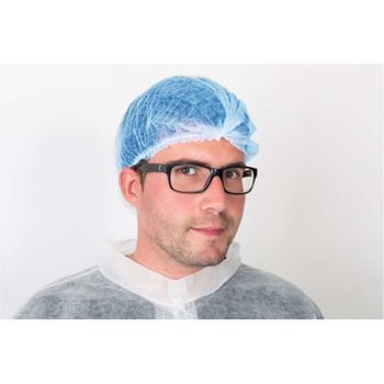 Gorro Azul  Acordeón Protección Desechable Médica. Pack 100  Ud.