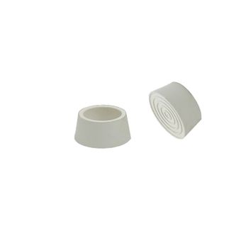 Tapón Taco Para Escalera De Piscina. Color Blanco. Pack 2 Unidades