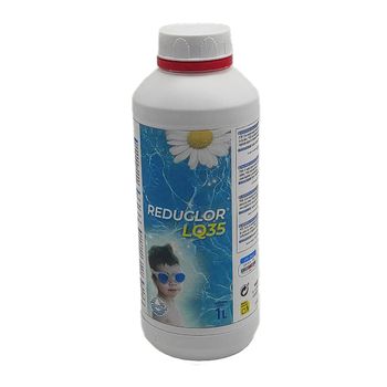 Reduclor Lq35 Reductor, Destructor Líquido De Cloro Para Piscinas. Botella 1 Lt