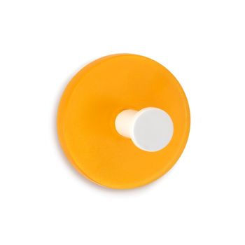 Colgador Adhesivo Circular Inofix Naranja 2 Unidades 2311