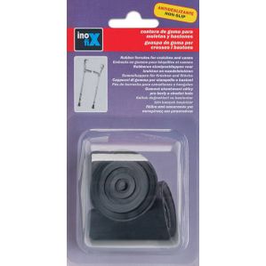 Contera Para Muletas Con Ventosa Inofix 19mm Negro