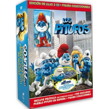 Pack Los Pitufos (2 Discos + Figura)