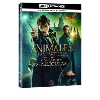 Animales Fantásticos - Colección 3 Películas Ultra Hd - Bd B