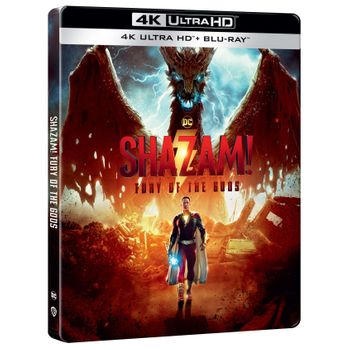 Shazam : La Furia De Los Dioses (4k Uhd -blu-ray, E.e. Metál