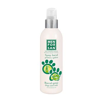 Spray Bucal Menforsan 125ml Contra El Mal Aliento Para Perros Y Gatos