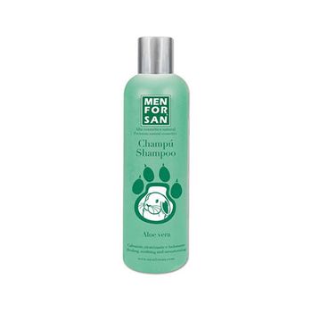 Champú Natural Menforsan 300ml Calmante Y Cicatrizante Aloe Vera Para Roedores