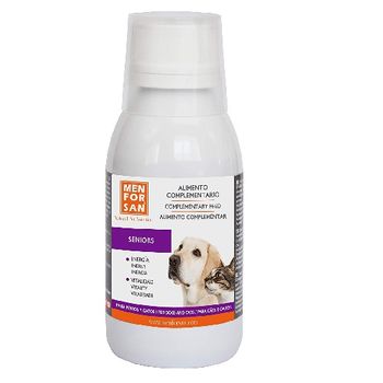 Menforsan Suplementos Nutricionales Para Perros Y Gatos Senior, 120 Ml