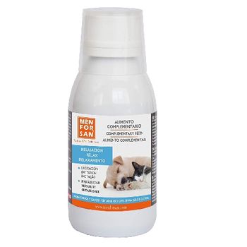 Menforsan Suplementos Nutricionales Para Perros Y Gatos Antiestrés, 120 Ml