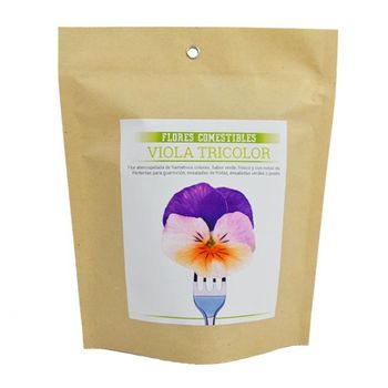 Kit Flores Comestibles Pensamientos Garden Pocket