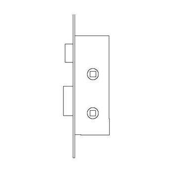 Cerradura Puerta Metalica 2204 15 Nm Tesa