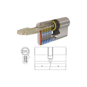 Cilindro M6503535l T60 5-ll R13 35x35 Lt Tesa