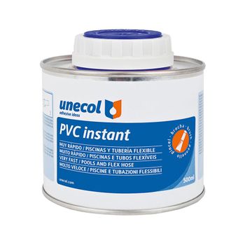 Pvc Instant, Embalagem Metálica 500ml Com Pincel A2053 Unecol