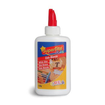 Cola Branca Escolar, Embalagem 120g A2427 Supertite