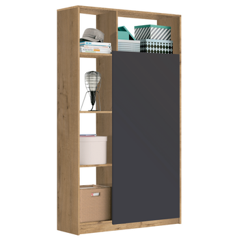 Armario Portátil 75x45x160 Cm Gris Storage Solutions con Ofertas