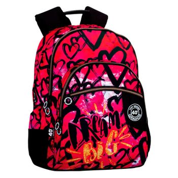 Mochila Doble 40 Grados Dream Big 43cm Adaptable