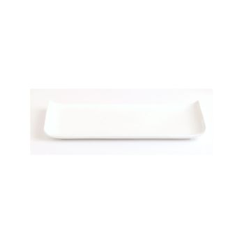 Plato Baguette Mini Porcelana Quid 25x12 Cm