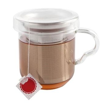 Taza Infusiones 35 + Filtro Inox. Y Tapa