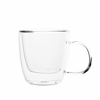 Taza Quid Serenia 200 Ml Transparente Vidrio 6 Unidades (pack 6x)