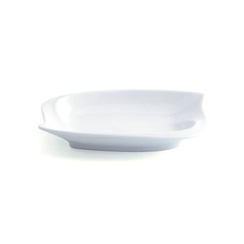 Plato Quid Gastro Fun Pequeño Blanco Cerámica 15,5 X 10 Cm (12 Unidades) (pack 12x)