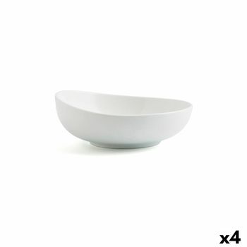 Bol Ariane Vital Coupe Cerámica Blanco (ø 18 Cm) (4 Unidades)