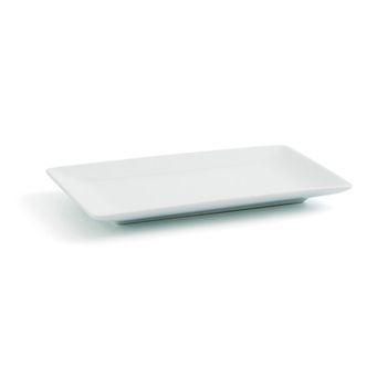 Plato Quid Gastro Fun Pequeño Blanco Cerámica 16,5 X 9,5 X 2 Cm (6 Unidades) (pack 6x)