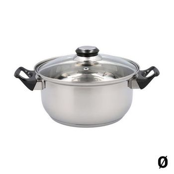 CACEROLA INDUCCION TEFAL A7033204 24CM INTUITION ACERO INOXIDABLE