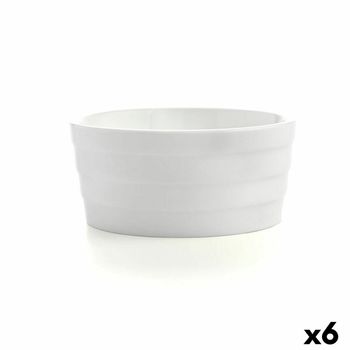 Cuenco Quid Select Cerámica Blanco (7,7 Cm) (6 Unidades)