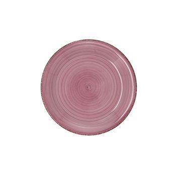 Plato De Postre Quid Peoni Vita Cerámica Rosa (ø 19 Cm)