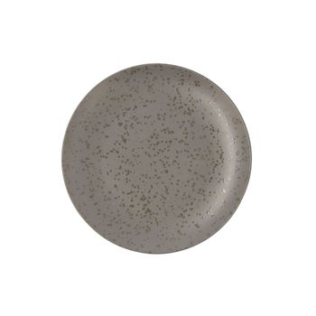 Plato Llano Ariane Oxide Cerámica Gris (ø 24 Cm)