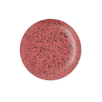 Plato Llano Ariane Oxide Cerámica Rojo (ø 24 Cm)