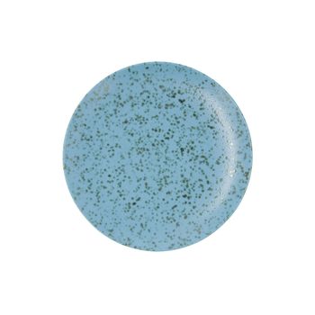 Plato Llano Ariane Oxide Cerámica Azul (ø 24 Cm)