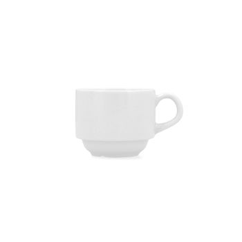 Taza Bidasoa Glacial Café Cerámica Blanco (10 Cl)